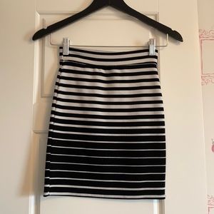 Black and white Girls skirt